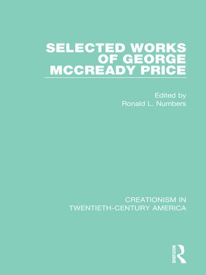 cover image of Selected Works of George McCready Price